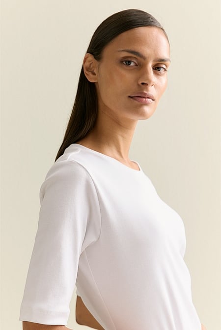 Australian Cotton Half Sleeve T-shirt