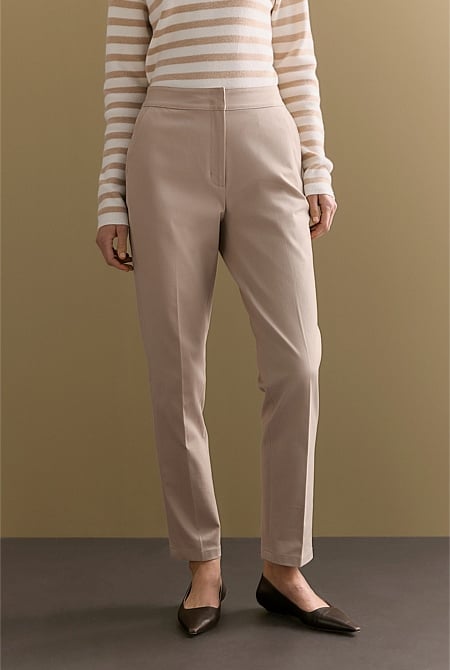 Cotton Blend Bi-Stretch Pant