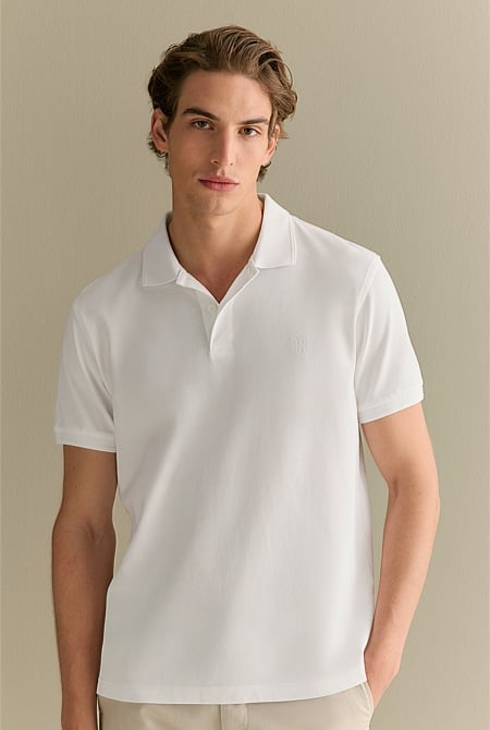 Classic Pique Monogram Polo