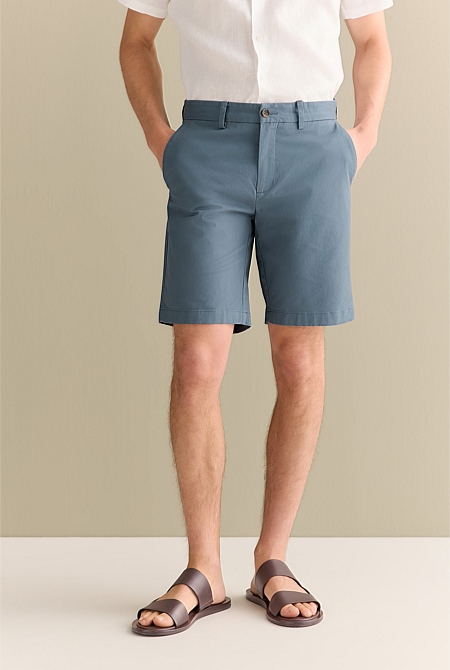 Cotton Twill Chino Short