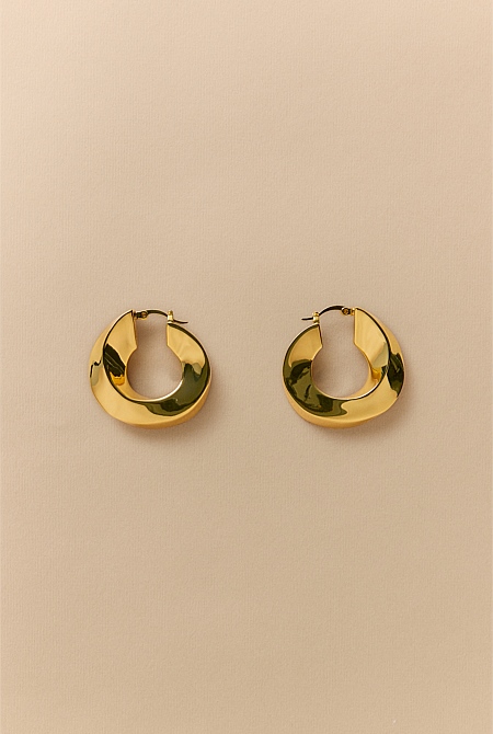 Vera Large Hoop Earrings