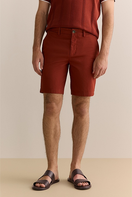 Cotton Twill Chino Short