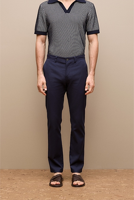 Tailored Fit Dobby Twill Pant
