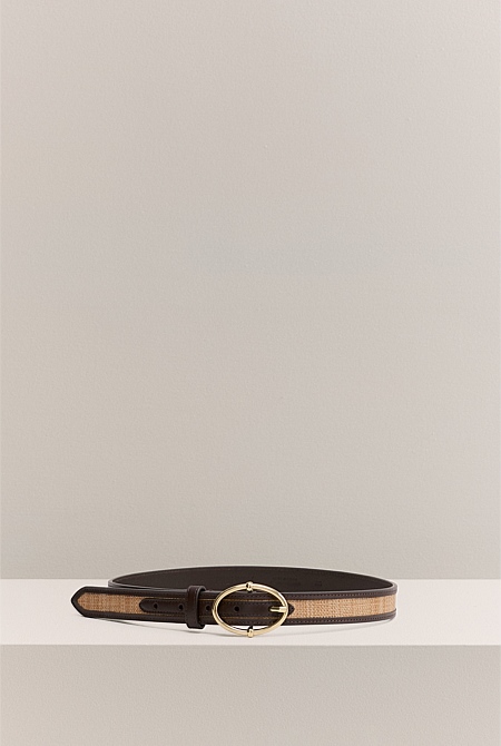 Signature Link Woven Belt