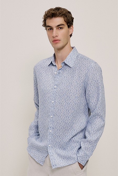 Heath Linen Long Sleeve Shirt Heath Linen Long Sleeve Shirt