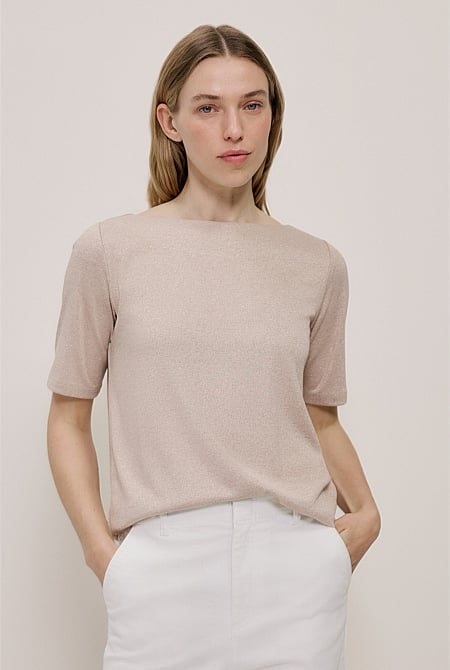 Metallic T-shirt