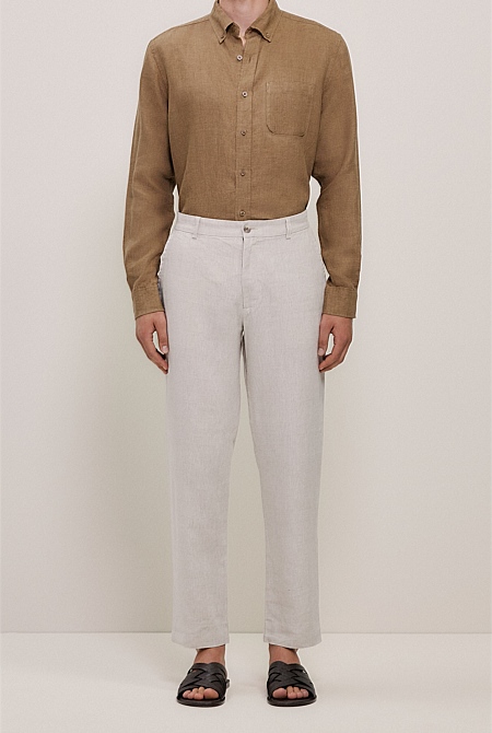 Linen Relaxed Tailored Pant Linen Relaxed Tailored Pant