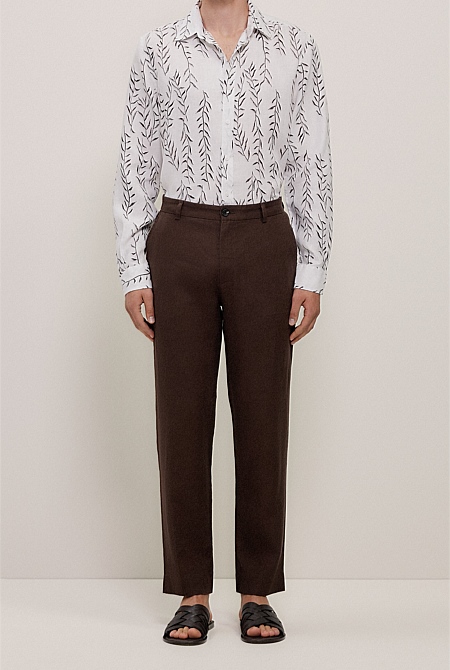 Linen Relaxed Tailored Pant Linen Relaxed Tailored Pant
