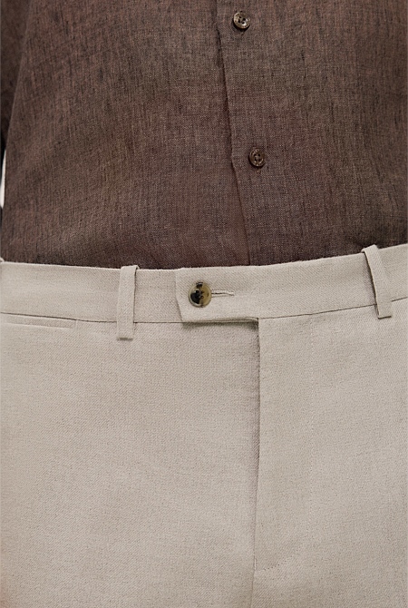 Regular Fit Belgian Linen Pant Regular Fit Belgian Linen Pant