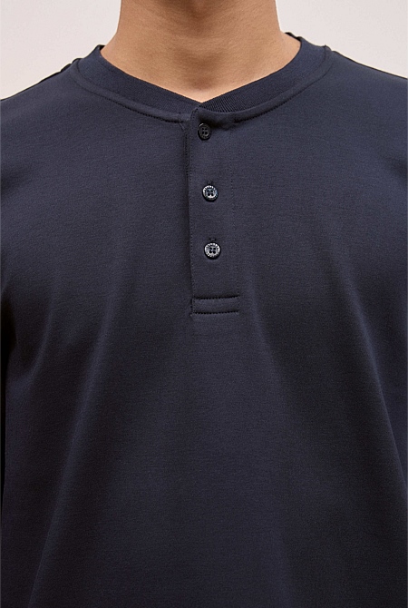 Cotton Henley Cotton Henley