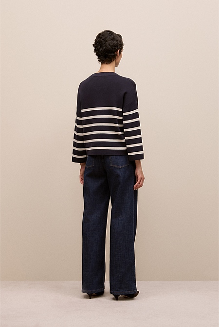 Cotton Breton Stripe Knit Cotton Breton Stripe Knit