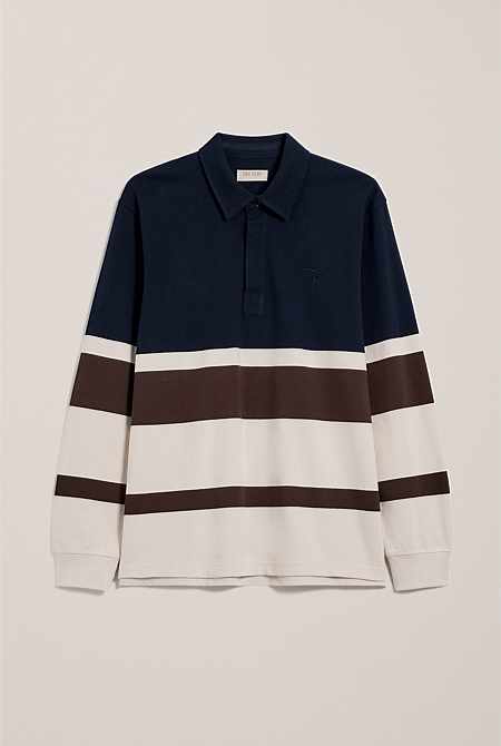 Bold Stripe Monogram Rugby Bold Stripe Monogram Rugby