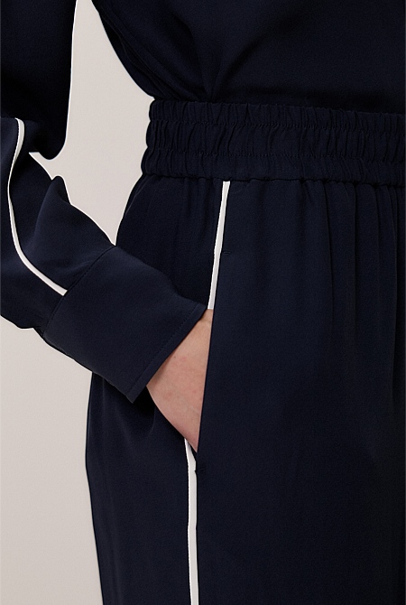 Piping Detail Pull On Pant Piping Detail Pull On Pant