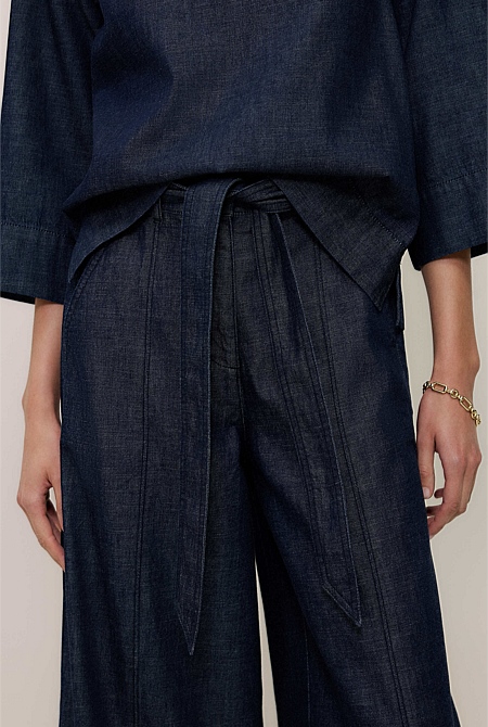Soft Denim Culotte Soft Denim Culotte