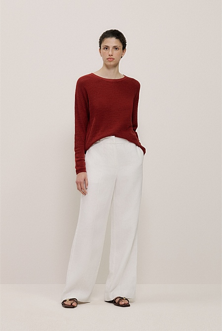 Linen Cotton Pullover Linen Cotton Pullover