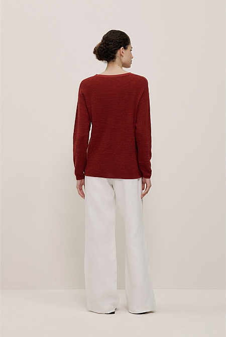 Linen Cotton Pullover Linen Cotton Pullover