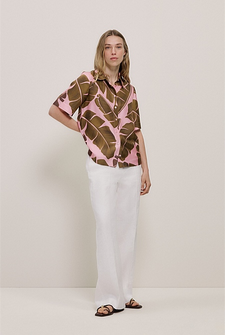 Solara Silk Short Sleeve Shirt Solara Silk Short Sleeve Shirt