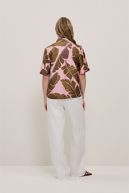 Solara Silk Short Sleeve Shirt Solara Silk Short Sleeve Shirt