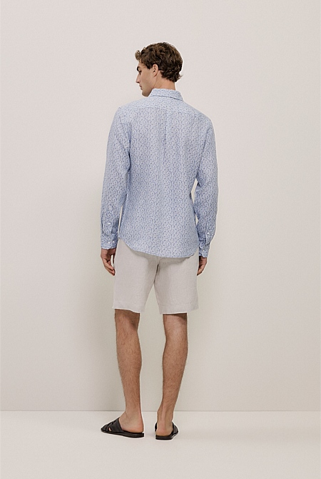 Heath Linen Long Sleeve Shirt Heath Linen Long Sleeve Shirt