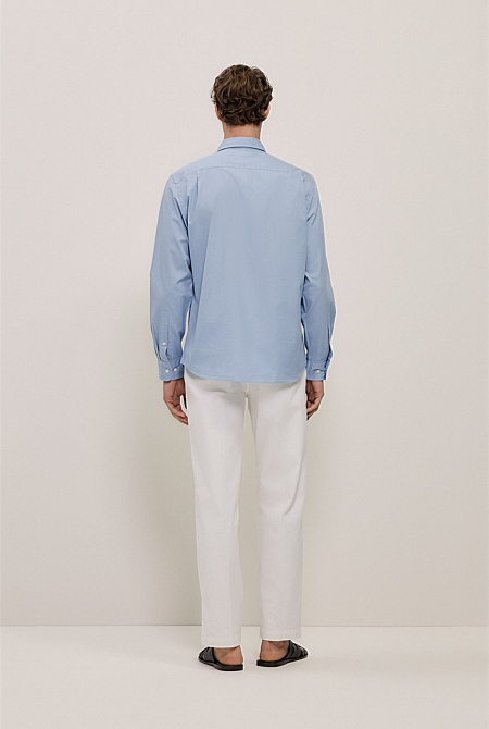 Garment Dyed Cotton Twill Shirt Garment Dyed Cotton Twill Shirt