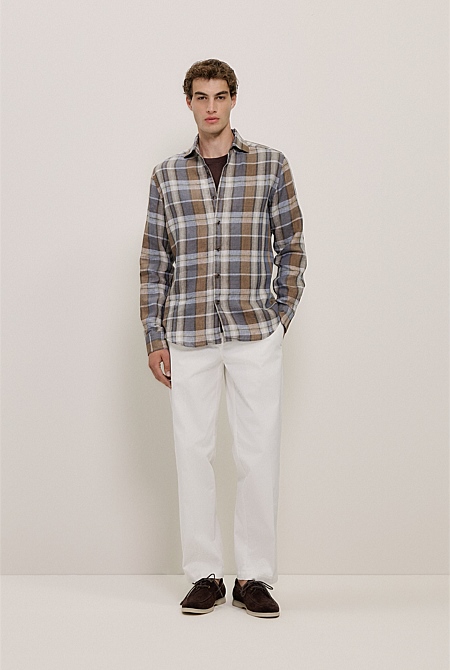 Cotton Twill Tailored Pant Cotton Twill Tailored Pant