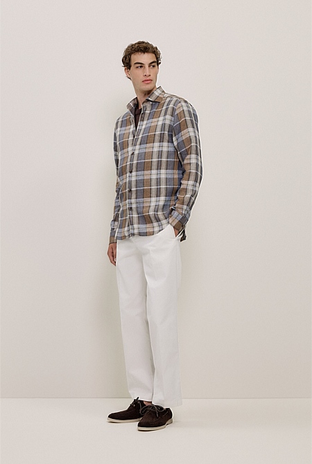 Cotton Twill Tailored Pant Cotton Twill Tailored Pant