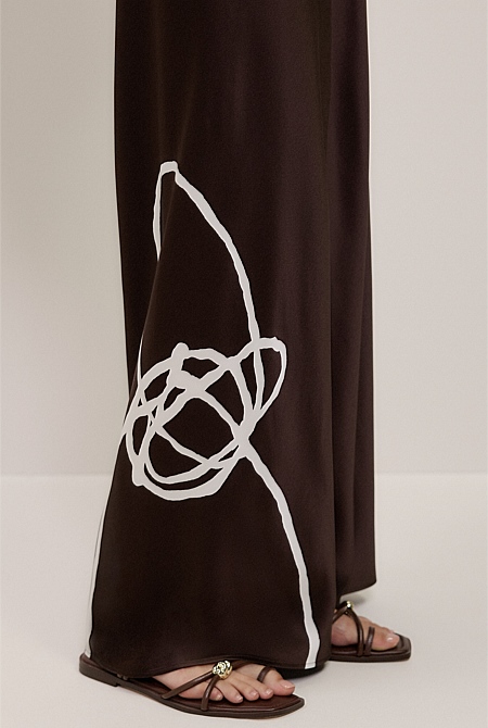 Camie Lyons x Trenery Silk Pant Camie Lyons x Trenery Silk Pant