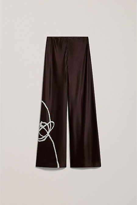 Camie Lyons x Trenery Silk Pant Camie Lyons x Trenery Silk Pant