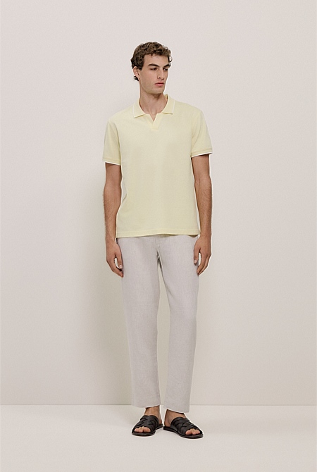 Mercerised Cotton Pique Polo Mercerised Cotton Pique Polo
