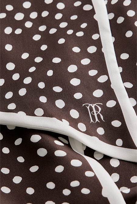 Elorie Silk Twill Scarf Elorie Silk Twill Scarf