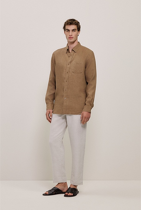 Linen Relaxed Tailored Pant Linen Relaxed Tailored Pant