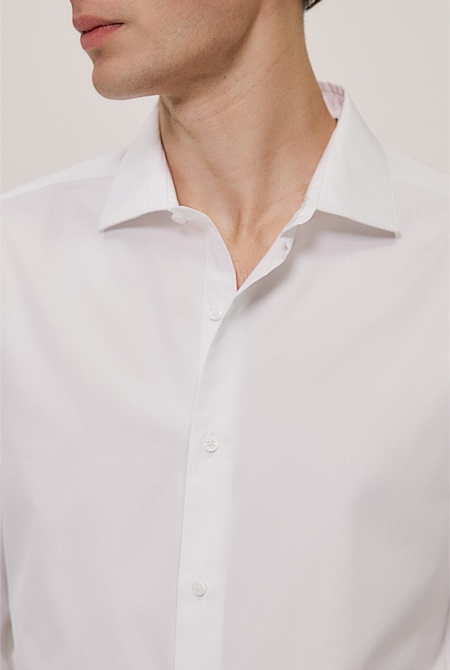 Cotton Poplin Tailored Fit Shirt Cotton Poplin Tailored Fit Shirt