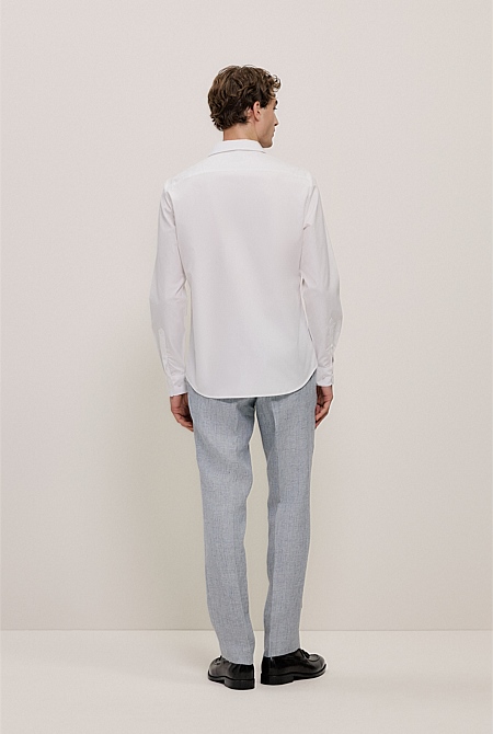 Cotton Poplin Tailored Fit Shirt Cotton Poplin Tailored Fit Shirt
