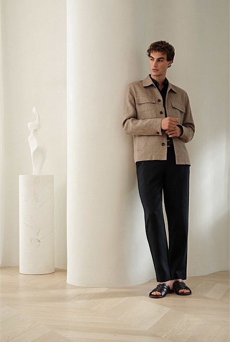 Linen Relaxed Tailored Pant Linen Relaxed Tailored Pant