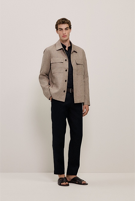 Linen Relaxed Tailored Pant Linen Relaxed Tailored Pant