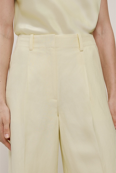High Rise Tailored Wide Leg Pant High Rise Tailored Wide Leg Pant