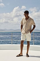 Linen Cotton Utility Short