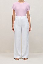 Linen Pintucked Pant