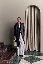 Leather Trench Coat