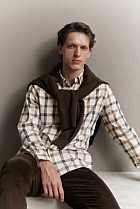 Two Tone Check Shirt