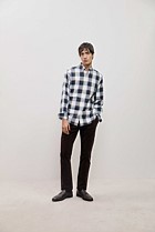 Regular Fit Brushed Check Shirt
