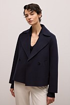 Double Faced Wool Peacoat