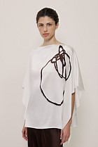 Camie Lyons x Trenery Silk Top