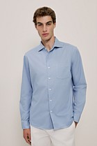 Garment Dyed Cotton Twill Shirt
