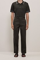 Cotton Twill Tailored Pant