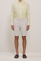 Yarn Dyed Linen Relaxed Short