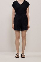 Stretch Linen Blend Short