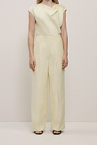 High Rise Tailored Wide Leg Pant
