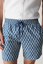 Etched Print Swim Short