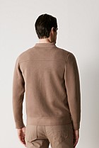 Wool Blend Collared Jacket